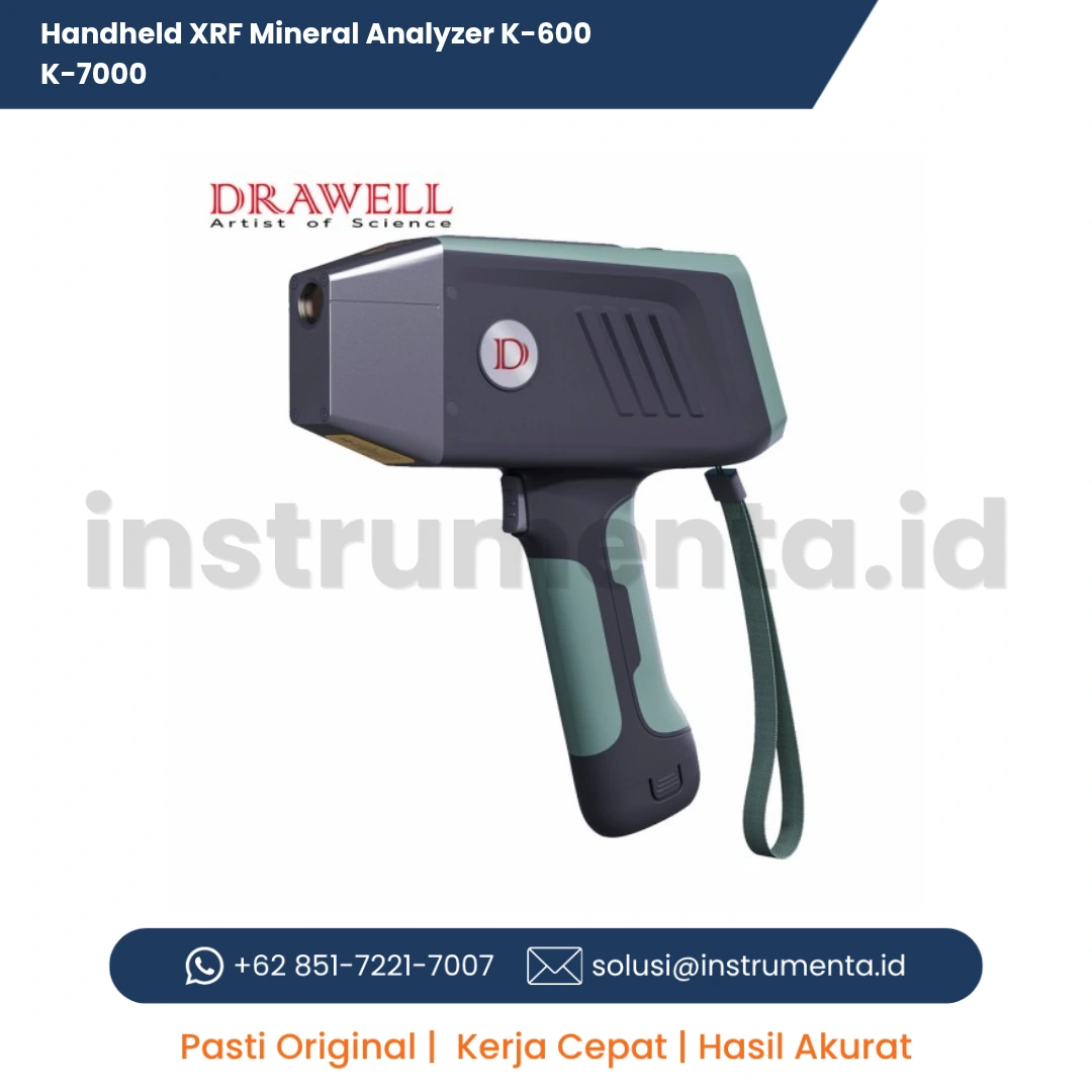 Jual Handheld XRF Mineral Analyzer K-600 K-7000 Distributor Resmi Ready Stock